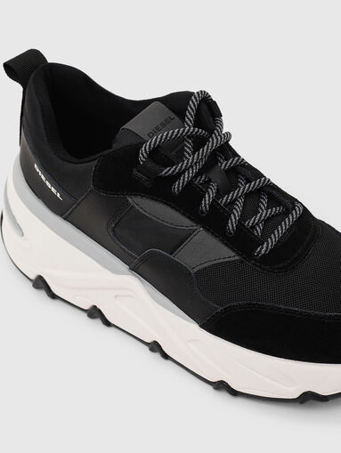S-HERBY black sneakers with contrast sole - 5