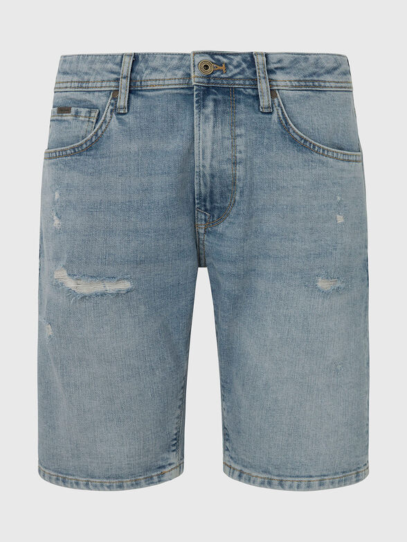 TAPER denim shorts - 0