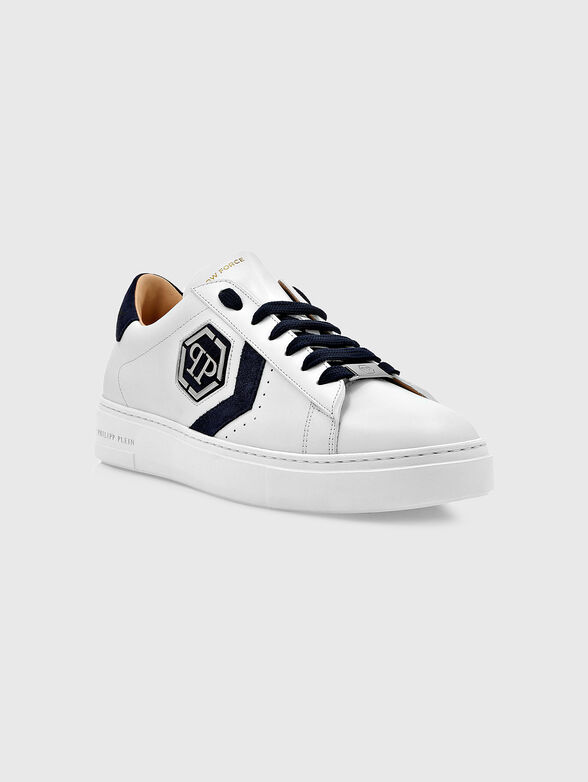 Leather shoes with logo detail - 2