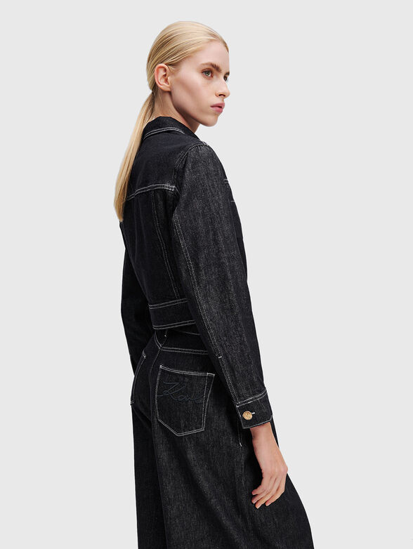 Short denim jacket  - 2