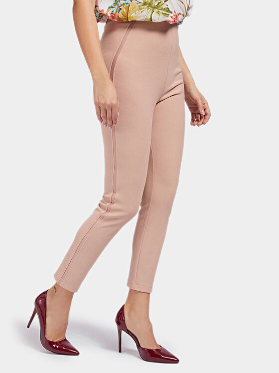 Παντελόνι DORA σε ροζ χρώμα - 1