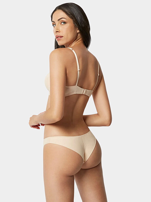 NEW COTONE RIMAGLIATO beige brazilian briefs - 2