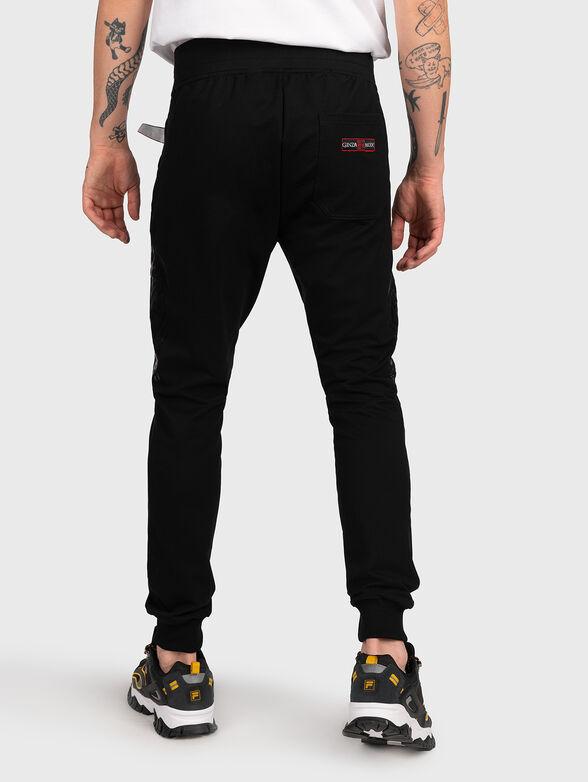 Milano JS008 black sports trousers - 2