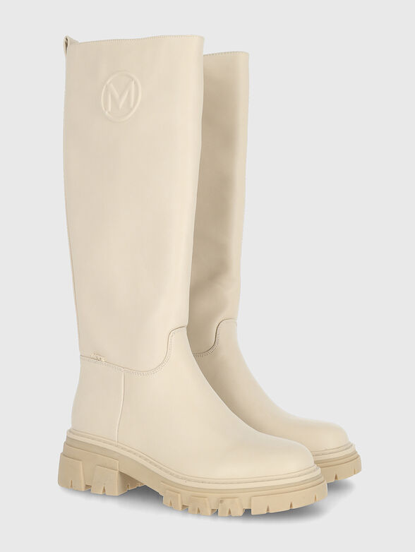 MAIANA boots with accent logo - 3