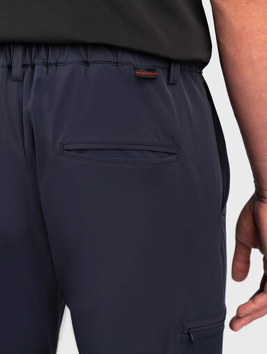 Beige slim chino pants - 3