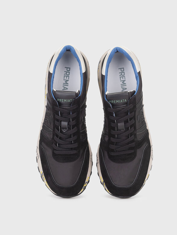 LANDER black sports sneakers - 6