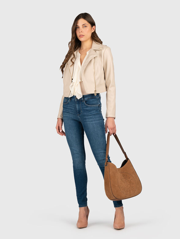 Long sleeve shirt with V-neck - 2