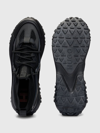 Slip-on shoes in black colour - 4