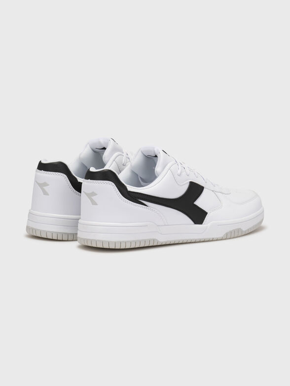 RAPTOR sneakers in white and black - 4
