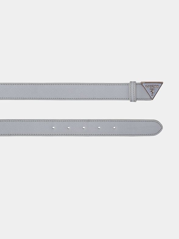 ALEXIE belt with triangle logo buckle - 2