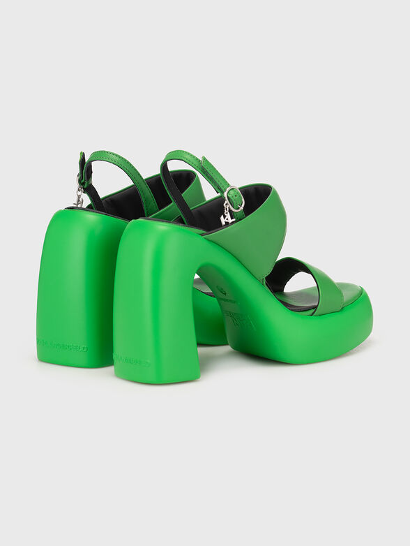 ASTRAGON leather sandals - 3