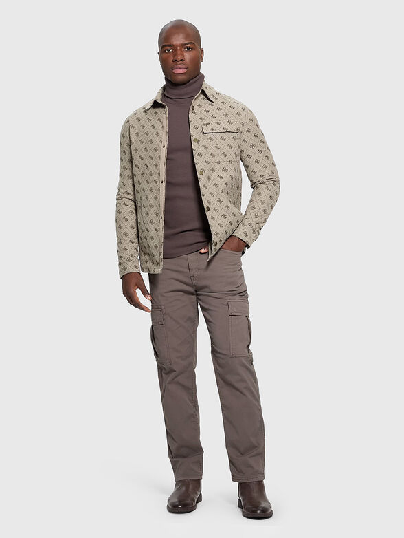 Shaket with monogram print - 1