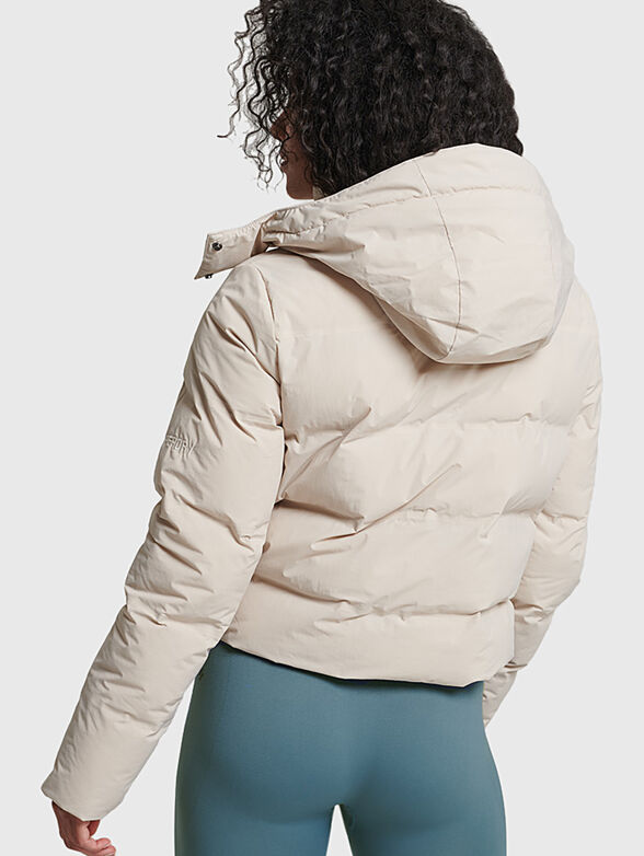 TRAIN BOXY padded jacket with hood - 2