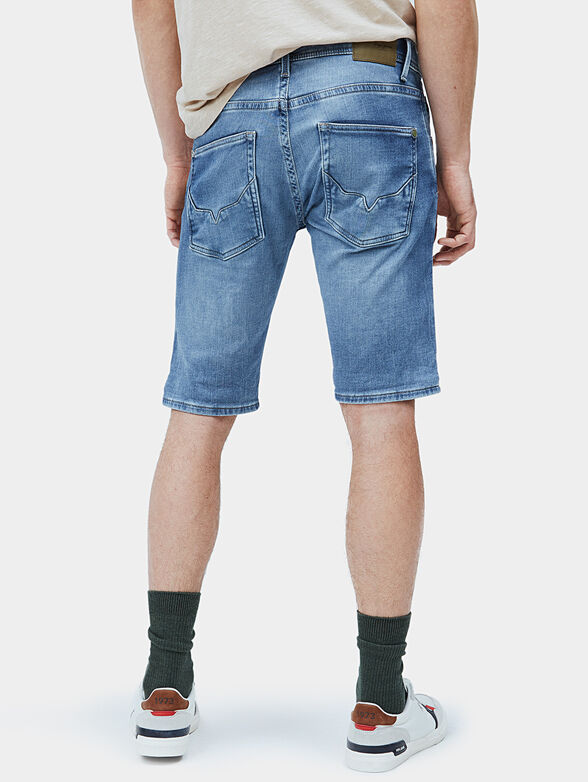 Denim shorts - 2