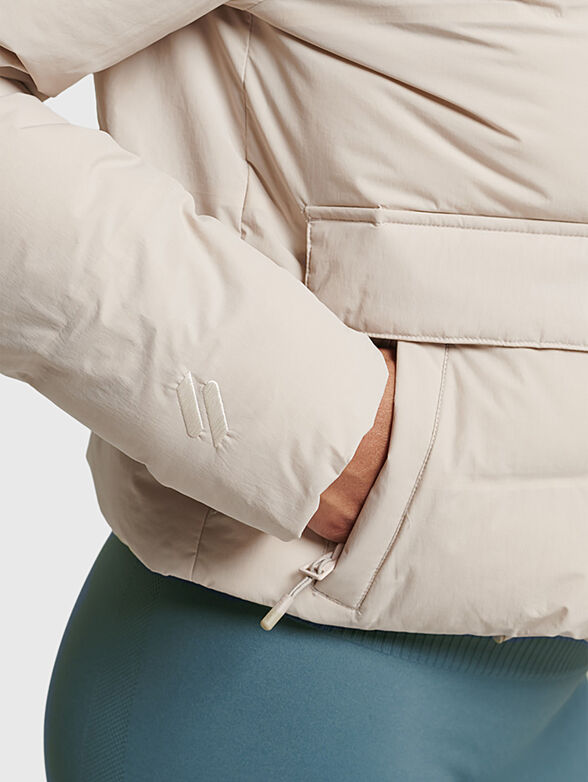 TRAIN BOXY padded jacket with hood - 5