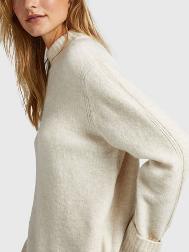 DENISSE wool blend sweater - 5