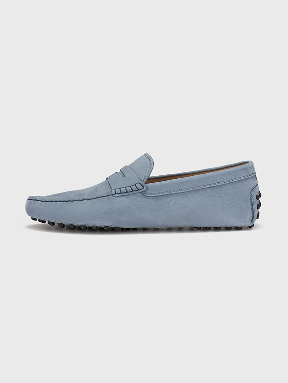 NUOVO blue loafers - 3