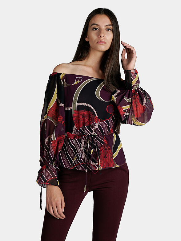 TREASURE TROVE Off-shoulder top - 1