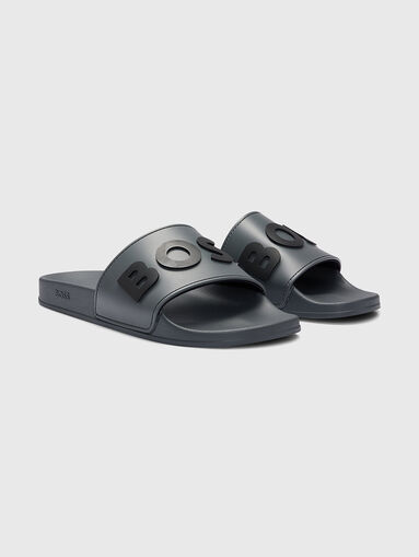 Slippers  with contrasting logo   - 3