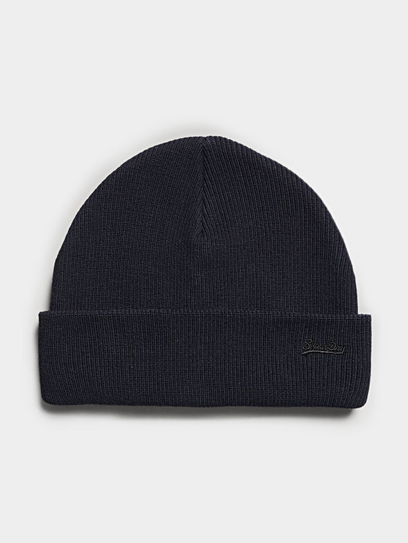 Knitted hat with logo embroidery - 3
