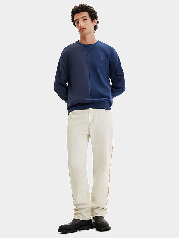 BRUNO sweater with accent pockets - 2