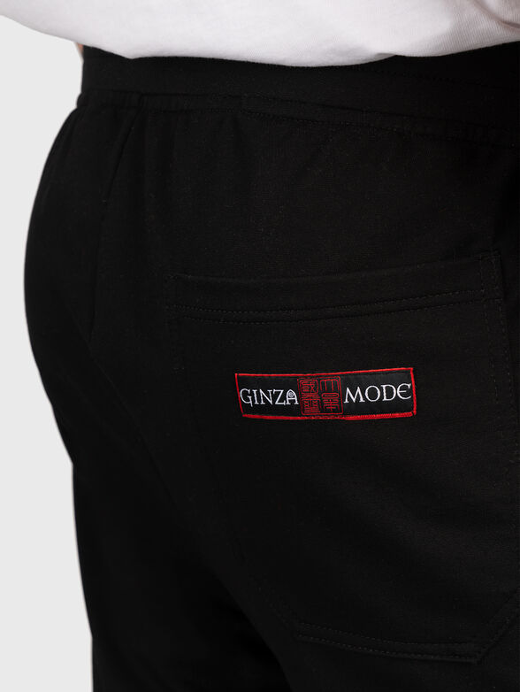 Milano JS008 black sports trousers - 5