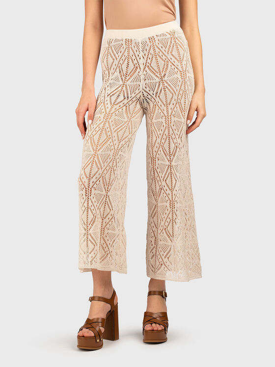 Тrousers with wide leg and high waist - 1