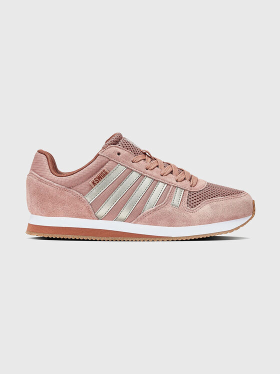Ροζ αθλητικά παπούτσια GRANADA με κορδόνια - 1