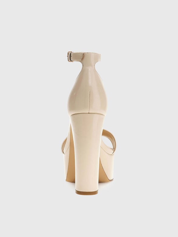 SETTLE sandals on thick heel - 3