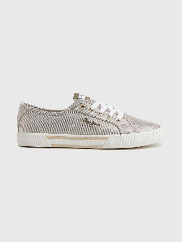 BRADY PARTY W gold-colored sports shoes - 1