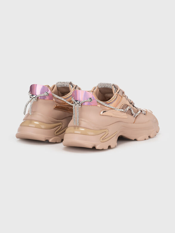 MIRACLES beige sneakers - 3