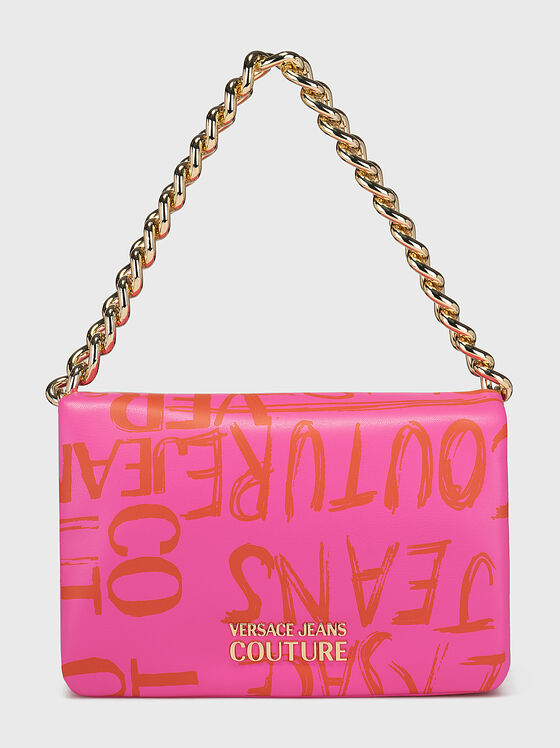 Black bag with logo motifs - 1