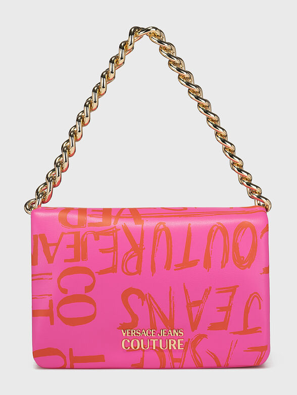 Black bag with logo motifs - 1