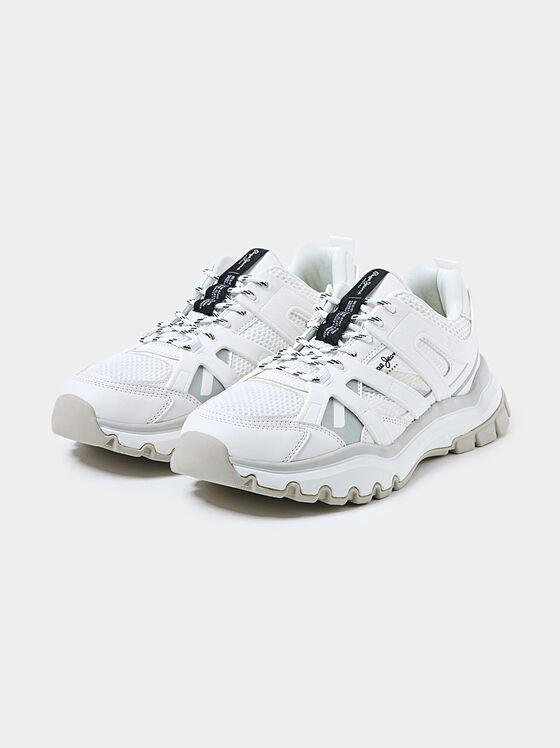 BANKSY white sneakers - 2