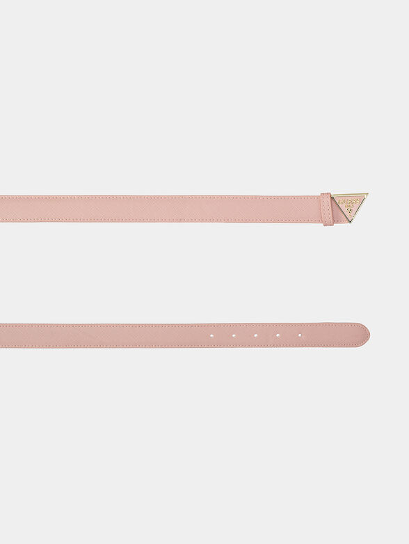 Belt with triangular buckle - 2