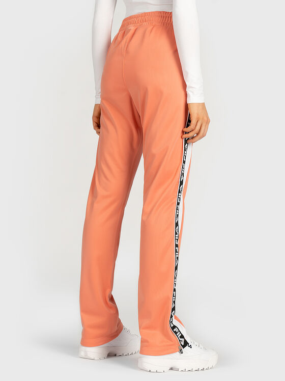 Track pants with branded stripes - 2