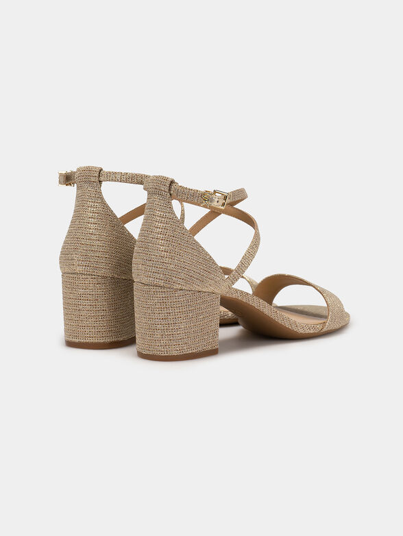 SERENA FLEX sandal in gold color - 3