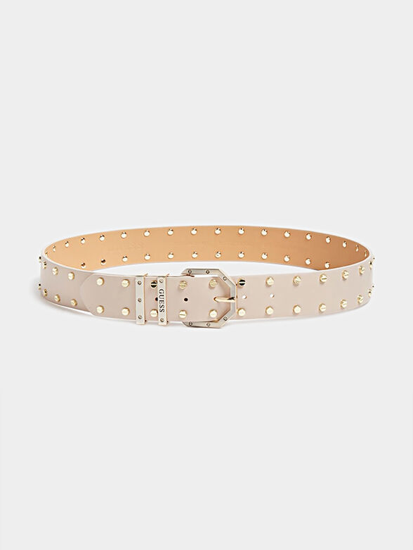 Studded belt in black color - 2