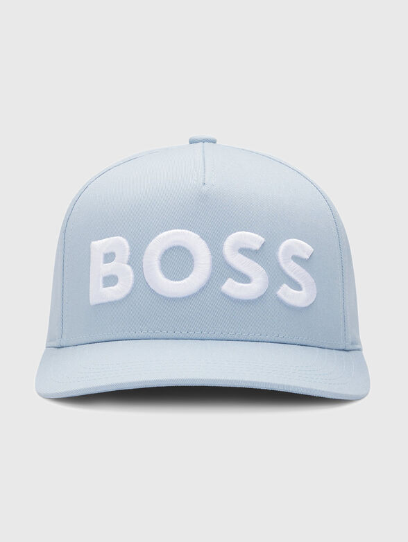 Cotton cap with logo embroidery - 1