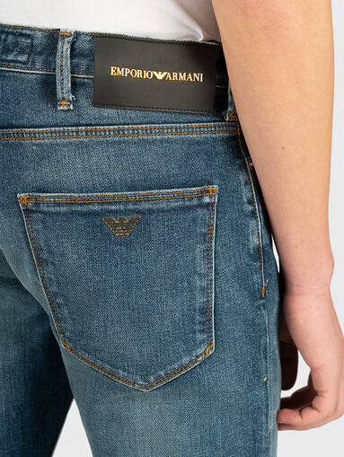 Jeans with splashes - 4