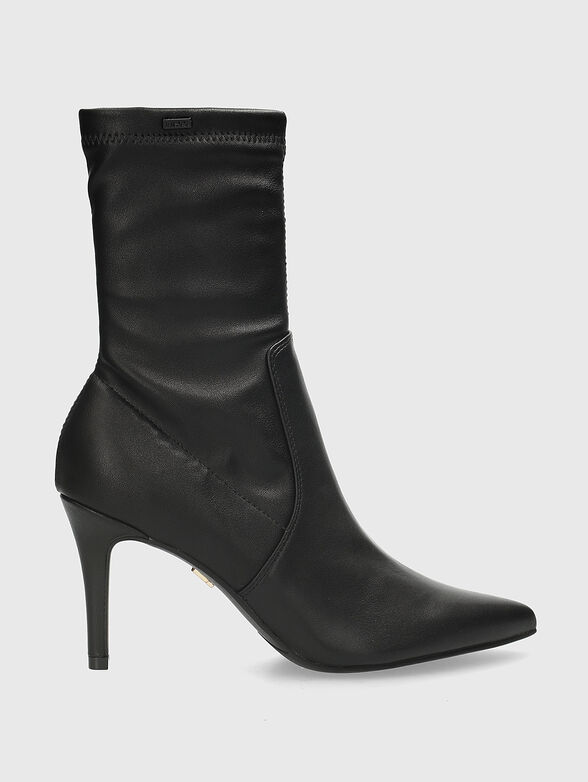 MILEY black heeled boots  - 1
