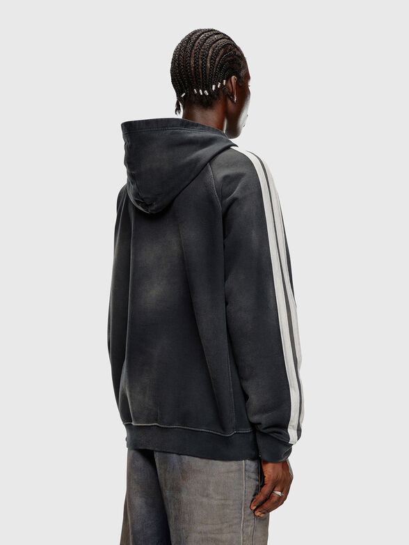 S-ROXT-HOOD-STRIPE sweatshirt with logo - 3