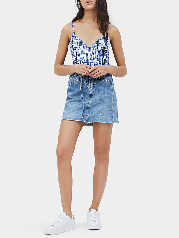 RAISA Denim skirt - 4
