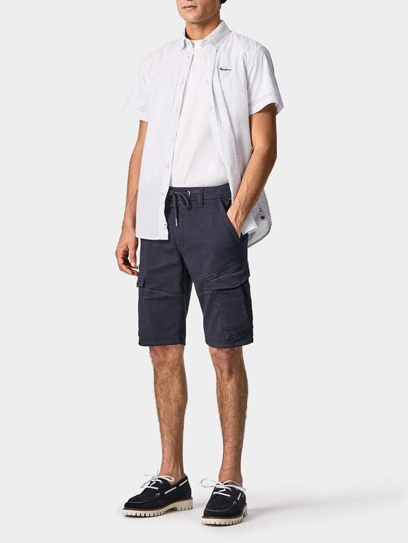 JARED dark blue shorts with cargo pockets - 4