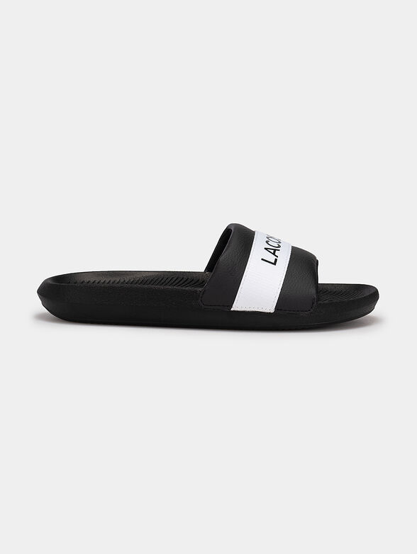 Beach slides with logo print - 1