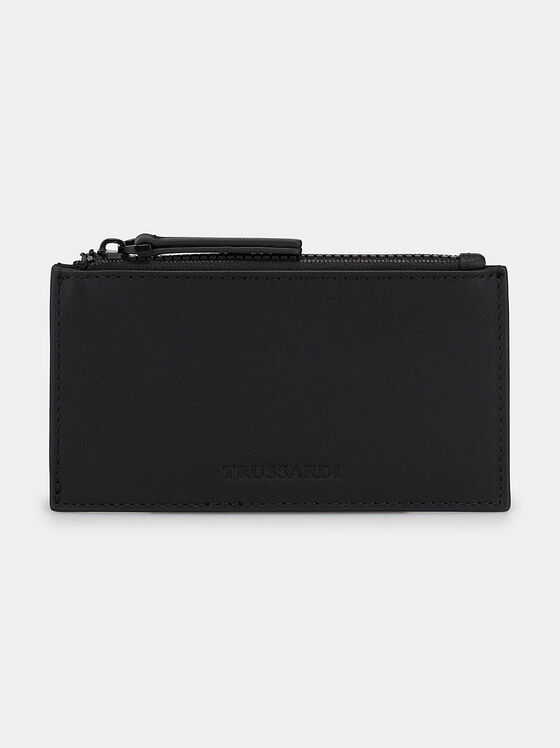 UMBRA cardholder with zipper and logo detail - 1