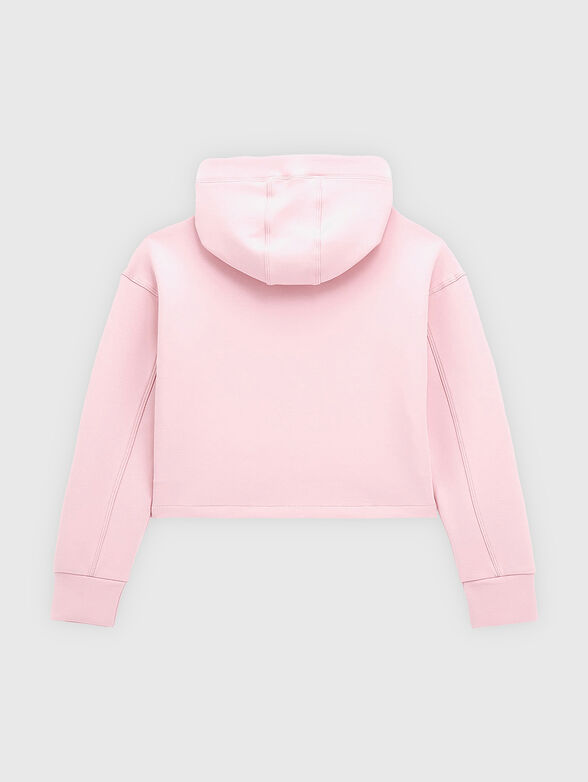 Pink sweatshirt with logo - 2