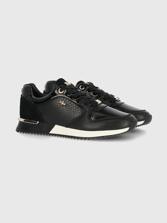 FLEUR sneakers with gold details - 3