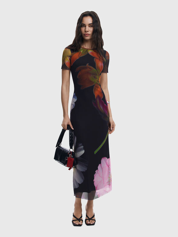 Dress with floral print - 5