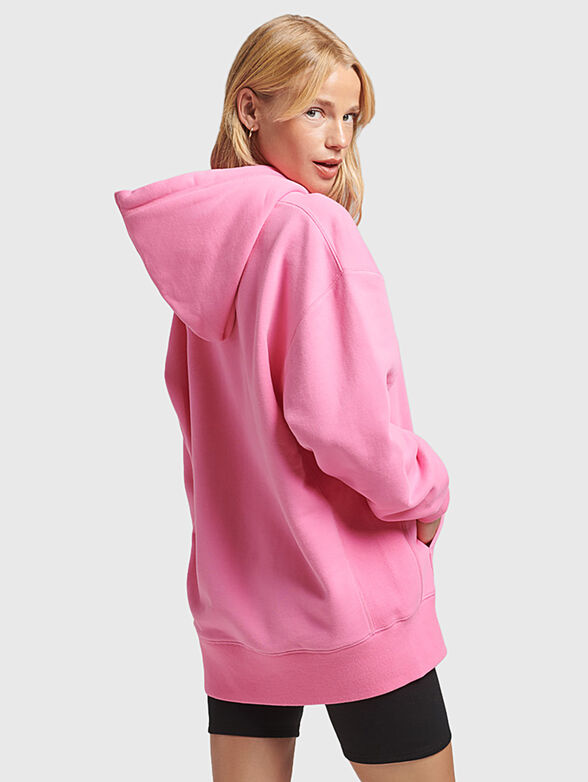 Sweatshirt with hood and logo motifs - 2